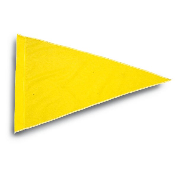 Drapeau jaune triangulaire Ref. 2003