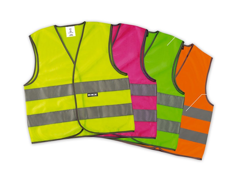 Gilet réfléchissant pour enfant - vert fluo